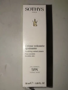 Sothys Paris Soothing Velvet Cream for Sensitive Skin Spa Thermal Water 1.69 fl - Picture 1 of 3