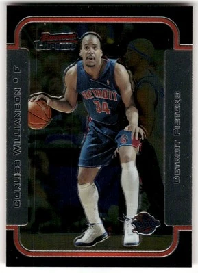 Corliss Williamson 2003-04 Bowman Chrome #76 Detroit Pistons - Image 1 of 2