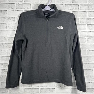 The North Face 1/4 Zip Sweatshirt Jacke Herren Med Pullover Grau - Bild 1 von 16