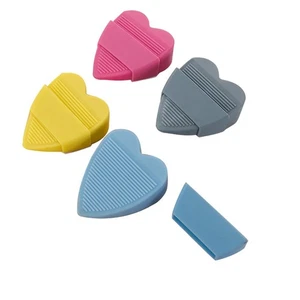 PVC Türstopper Set 4-teilig für den Heimgebrauch schützen Böden und verhinde - Picture 1 of 11