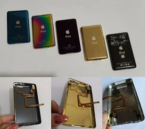 NEU Metall Back Case Gehäuse Audio Buchse Halteschalter für iPod Classic 6 7./Video - Bild 1 von 19