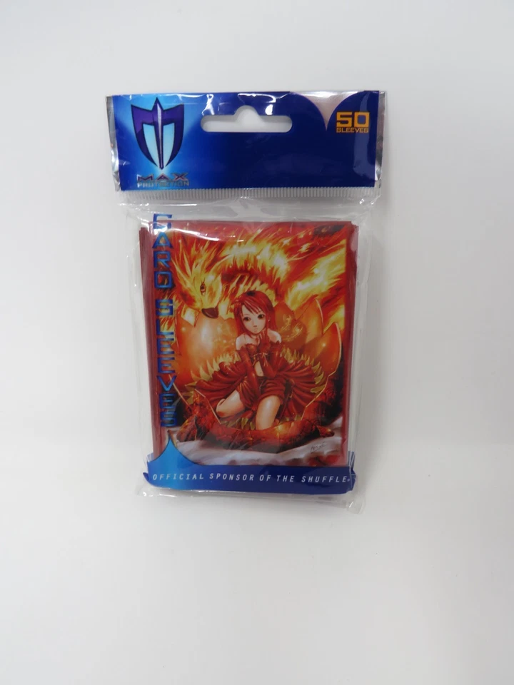 Max Protection 7060L AOR Fire Angel Pheonix Protective Card Sleeves - Image 1 of 3