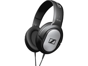 Auriculares - Sennheiser HD 206, De diadema, Con cable, Jack 3.5 mm, Negro y Pla - Imagen 1 de 2