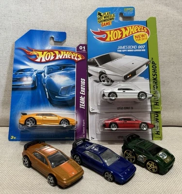 🔥Hot Wheels Lotus Esprit~S1~Team: Exotics~World Race/Exotics 5-Pack~Set of 6 - Image 1 of 4