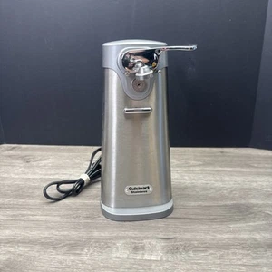 Apriscatole Elettrico Cuisinart SCO-60 Deluxe Acciaio Inox Argento Testato Funzionante - Foto 1 di 5