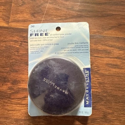 Maybelline Shine Free Oil-Control Loose Powder - 240 Medium - Discontinued - Image 1 of 4