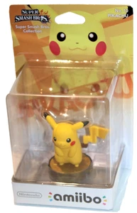 NEW Amiibo POKEMON PIKACHU Super Smash Bros. No. 10 Nintendo Wii U DS Aus 2014 - Picture 1 of 9