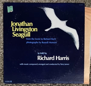 Jonathan Livingston Seagull As told by Richard Harris Music Vinyl Record 1973 EX - Picture 1 of 7