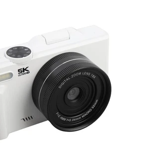 Camera With Flash Portable High Definition 5K Digital Camera For Photography - Picture 1 of 12