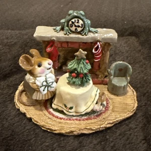 Wee Forest Folk WFF M-191 "Christmas Eve" 1993 OHNE BOX signiert AP - Bild 1 von 5