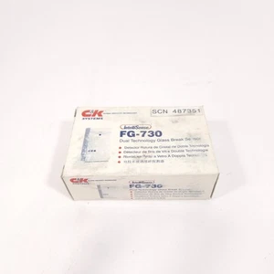 C&K Intellisense FG-730 Dual Technology Glass Break Sensor New In Box - Picture 1 of 6