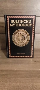 Bulfinch's Mythology Leather Bound Book by Thomas Bulfinch Pages Gold Tone Edges - Imagen 1 de 7