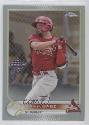2022 Topps Pro Debut Chrome Refractor /99 Joshua Baez #PDC-40 - Image 1 of 2