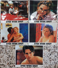 Eyes Wide Shut 1999 Original Lobby Card Set – 5 Promo Photos – Tom Cruise Nicole