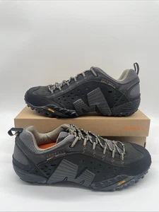 Merrell Intercept Grey Black Vibram Trail Hiking Walking Schuhe UK 13 EU 49 Neu mit Karton - Bild 1 von 5