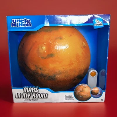 Tío Milton Marte en mi habitación ilumina planeta con control remoto nuevo en caja - decoración Foto 1 de 4