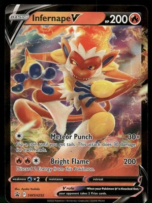 #SWSH252 Infernape V SWSH: Sword & Shield Promo Cards - Image 1 of 2