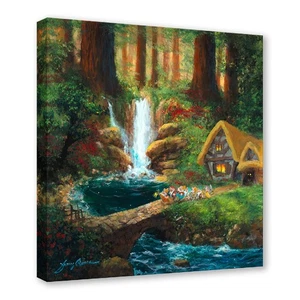 Off We Go 14Hx14W Disney Fine Art by James Coleman - Picture 1 of 1