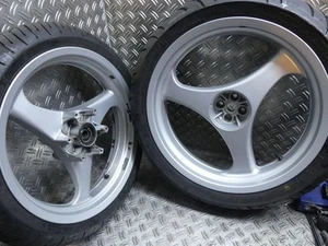 BMW R850R,R 1100 R,RS,RT EZ:00 wheel set good 3.5x17 inch 66609 - Picture 1 of 16