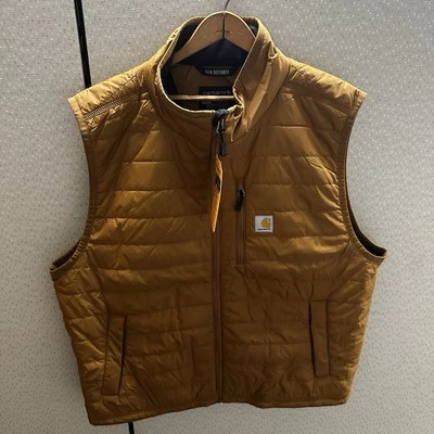 Carhartt NWT Men’s Rain Defender Lightweight Insulated Vest Sz 2XL OV2286-M - Image 1 of 4
