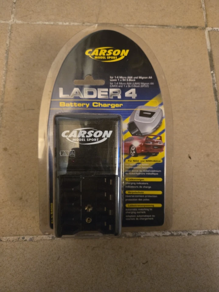 Carson LADER 4 chargeur Pile Foto 1 de 2