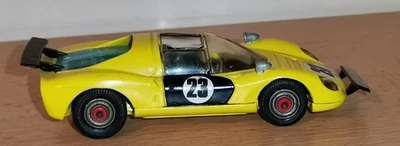 Altes  Corgi Toys Modellauto Ferrari 206 Dino Sport #23 gelb  1:43. - Bild 1 von 4