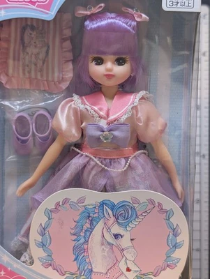 Takara Tomy Licca Muñeca ECONECO Colaboración Unicornio Vestido Limitado Japón Foto 1 de 4