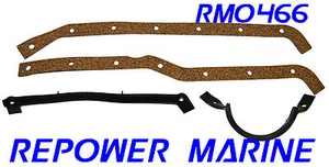 Sump Gasket for 2.5L, 3.0L Mercruiser, OMC, Yamaha, replaces: 27-52144 - Picture 1 of 1