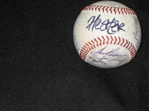 MIDWEST LEAGUE (16+) TEAM SIGNED AUTOGRAPHED VINTAGE OFFICIAL RAWLINGS BASEBALL - Picture 1 of 6