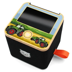 Tigerbox Traktor Acker Design Folie Aufkleber Kinder Schutzfolie Junge Y049 - Bild 1 von 4