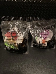 2018 McDonald's Peanuts Snoopy Happy Meal Spielzeug Menge 2 Neu im Paket # 6 & 8 - Bild 1 von 5