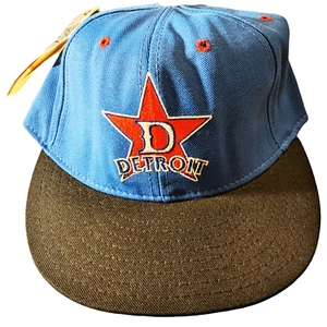 Detroit Stars Negro Leagues Baseball Cap Pro-line Fitted Hat Size 7 New w/ Tags - Picture 1 of 7