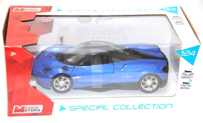 MONDO MOTORS 1:24 AUTO DIE CAST PAGANI HUAYRA SPECIAL COLLECTION 51048 - Immagine 1 di 2