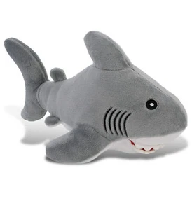 ECO FRIENDLY SUPER-SOFT PLUSH - SHARK 12" - Picture 1 of 7