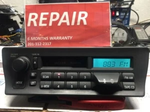 JAGUAR 1995-1997 AJ9500A RADIO ESTÉREO AM-FM CASETE DBC 10427 SERVICIO DE REPARACIÓN - Imagen 1 de 7