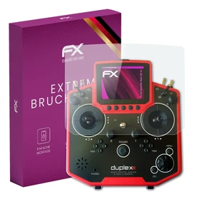 atFoliX Glasfolie für Jeti Transmitter Duplex DS-12 Panzerfolie 9H Schutzpanzer - Bild 1 von 8