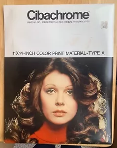 Ilford Cibachrome I Photo Paper 20 Sheets 11 x 14 type A Sealed - Picture 1 of 2