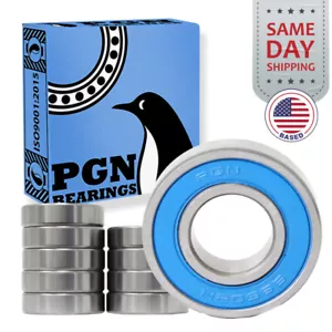 (10) 99502H Mower Spindle Go Kart Sealed Ball Bearing, 5/8"x1-3/8"x.433" - Picture 1 of 11