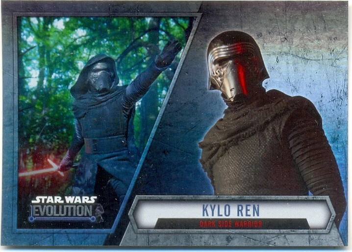 2016 Star Wars Evolution Silver Parallel Card 92 - KYLO REN - Image 1 of 1