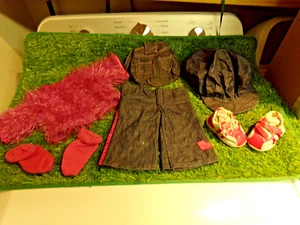 CABBAGE PATCH KIDS TRU KIDS FULL SIZE PINK FUZZY OUTFIT - Picture 1 of 5