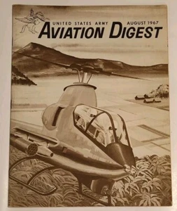 RARE United States Army Aviation Digest Magazine Vintage August 1967 - Bild 1 von 7