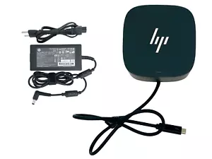 Type-C Docking Station for HP ProBook 400 G5 600 G4 Laptops w/ AC Adapter - Picture 1 of 11