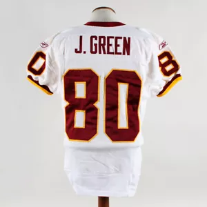 Jaquez Green Game-Worn Jersey 2002 Redskins COA 100% Authentic Team - Picture 1 of 11