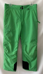 Slalom Kids Unisex XL sz 14/16 Bright green snow pants-outdoor/sledding/ski/READ - Picture 1 of 13