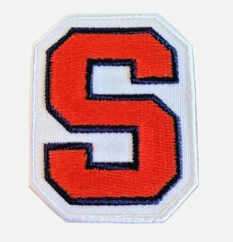 Syracuse University Iron On Logo Patch* *Team Issue Nike Football Jersey Pants Cover