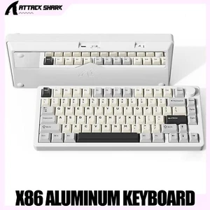 Teclado mecánico con junta completa de aluminio ATTACK SHARK X86 80 % inalámbrico - Imagen 1 de 35