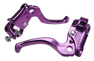 Dia-Compe MX122 BMX classic vintage bicycle brake lever - PURPLE - Zdjęcie 1 z 1