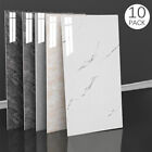10X PVC Marble Tiles Wall Sticker Self-Adhesive Stick On Kitchen Bathroom Decor