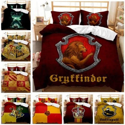 Harry Potter Collection Single/Double/Queen/King Bed Quilt Cover Set #5