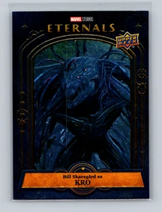 2023 Upper Deck Marvel Eternals Bill Skarsgard As Kro #99 - Imagen 1 de 2